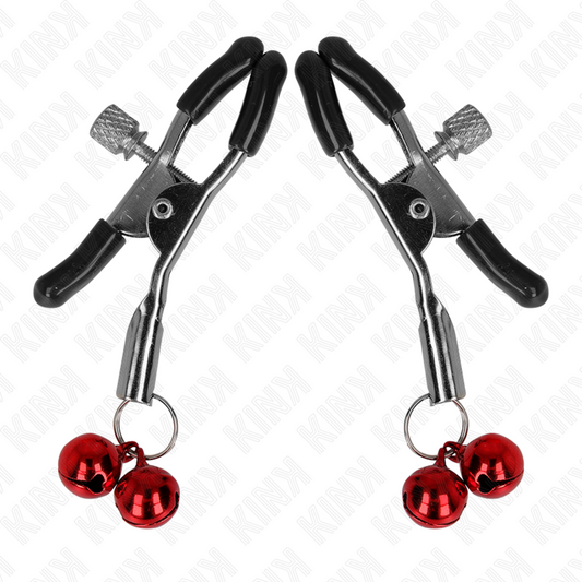 KINK - PINCE À METON DOUBLE CLOCHE ROUGE 6 CM