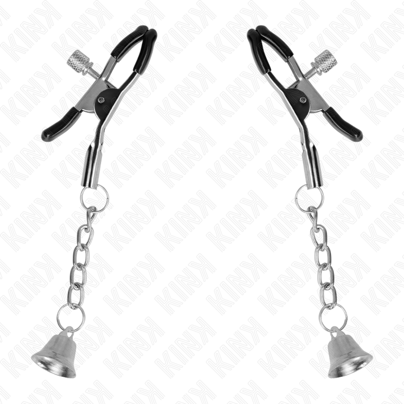 KINK - PINCES À TÉLÉTON PENDENTIF CLOCHE ARGENT 6 CM - 7eme ciel