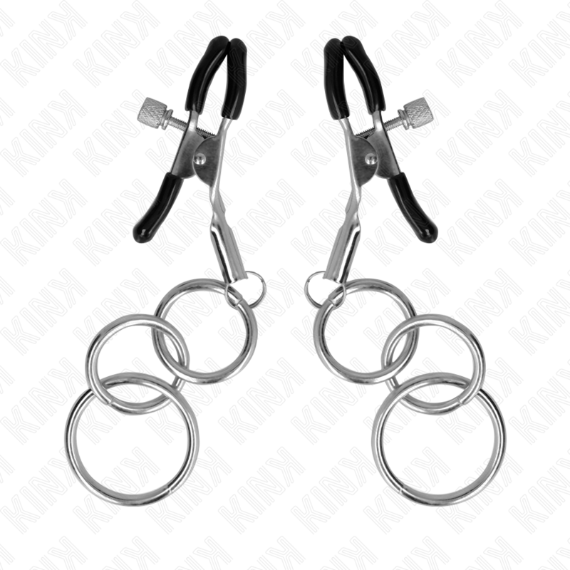 KINK - PINCE À METON 3 JOINTS TORIQUES 6 CM - 7eme ciel