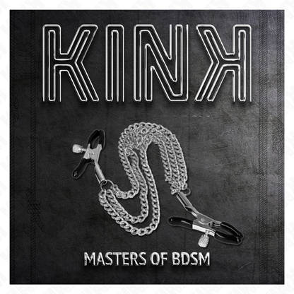 KINK - PINCES À METELIER AVEC 3 CHAÎNES ARGENT 20/23/28 CM - 7eme ciel