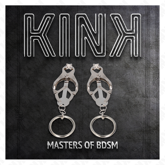 KINK - PINCES À TÉLÉPHONES TRÈFLE JAPONAIS O-RING ARGENT - 7eme ciel