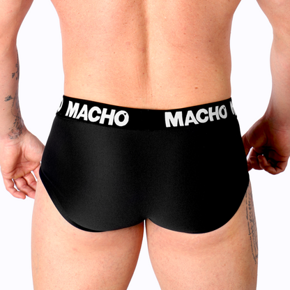 MACHO - MS30NG SLIP NOIR S - 7eme ciel