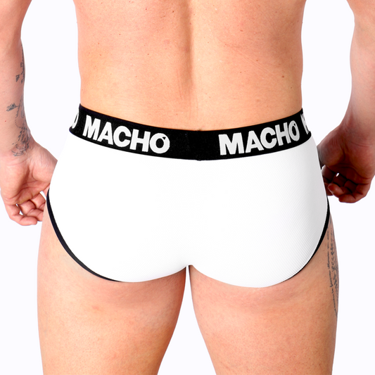 MACHO - MS30BL SLIP BLANC S - 7eme ciel
