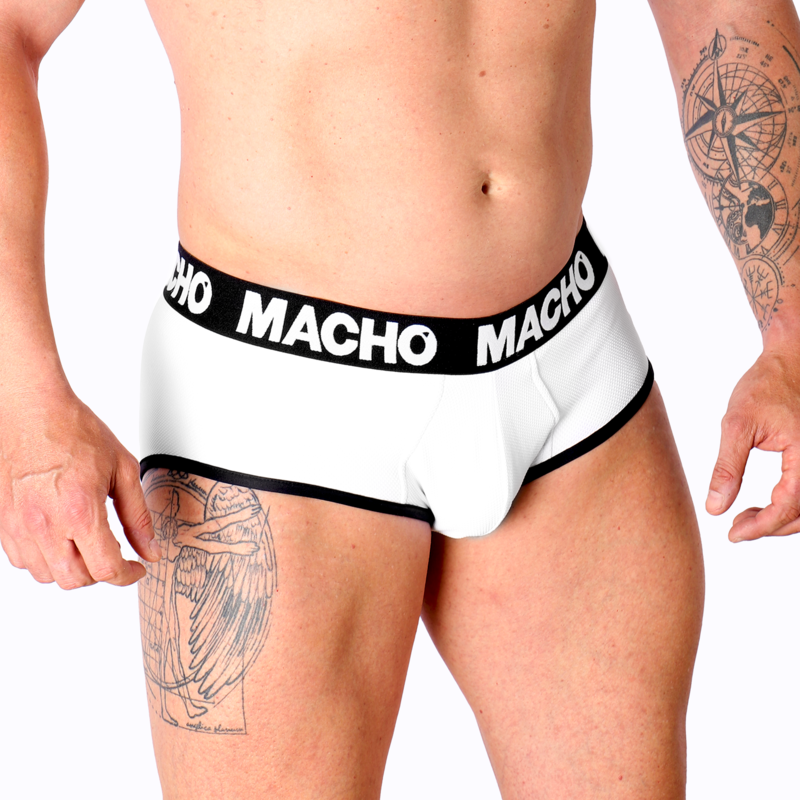 MACHO - MS30BL SLIP BLANC S - 7eme ciel