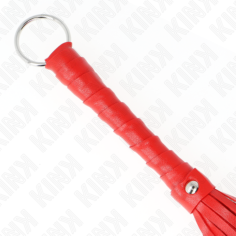 KINK - MINI FOUET SIMPLE ROUGE 28 CM - 7eme ciel