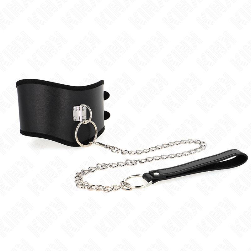 KINK - COLLIER 65 CM AVEC LARGE BRACELET RÉGLABLE 40-55 CM X 10 CM - 7eme ciel