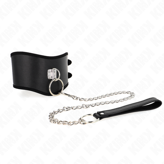KINK - COLLIER 65 CM AVEC LARGE BRACELET RÉGLABLE 40-55 CM X 10 CM - 7eme ciel