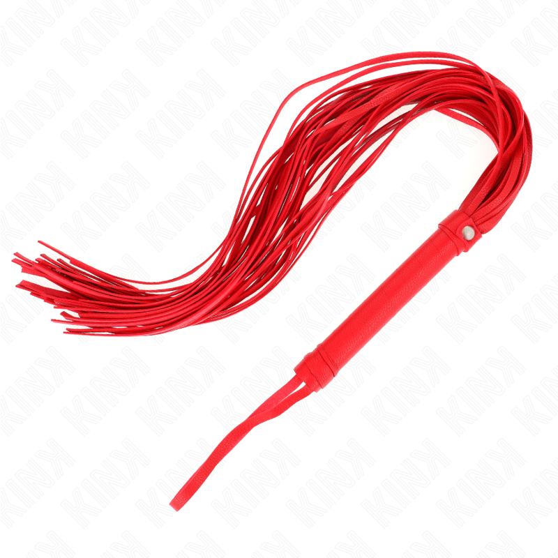KINK - FOUET PVC SOUPLE ROUGE 70 CM - 7eme ciel