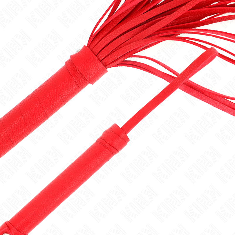 KINK - FOUET PVC SOUPLE ROUGE 70 CM - 7eme ciel