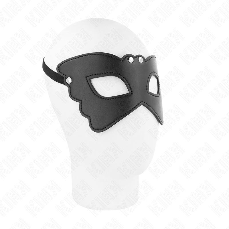KINK - MASQUE EN CUIRETTE FORME PAPILLON 20 x 9 CM - 7eme ciel