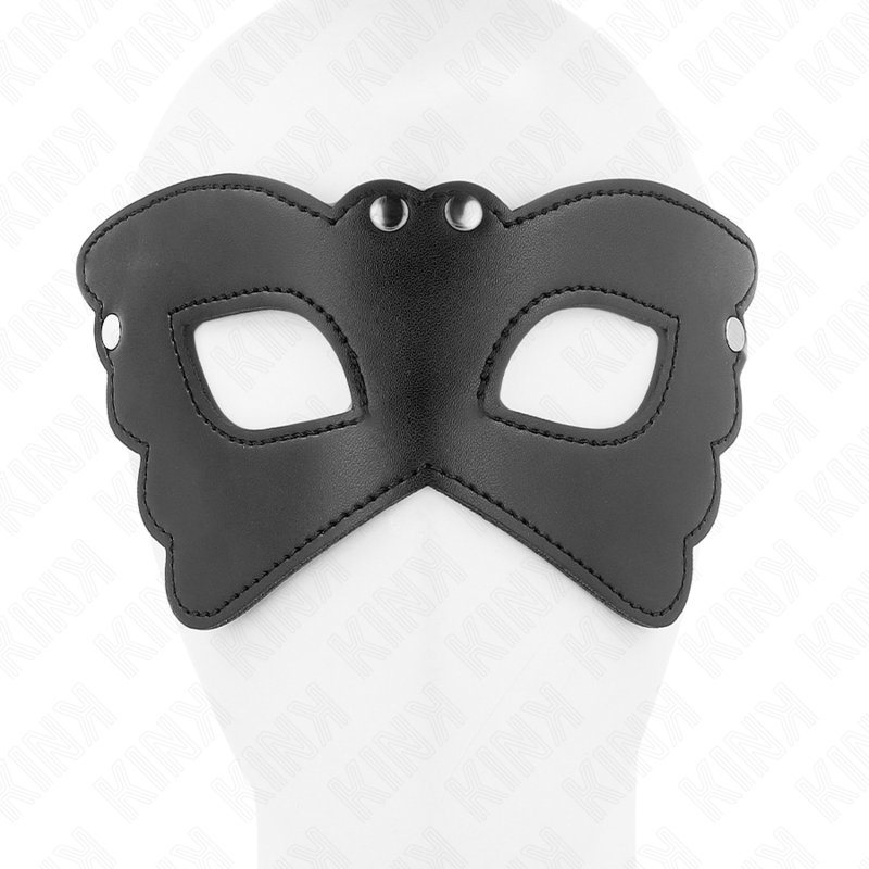KINK - MASQUE EN CUIRETTE FORME PAPILLON 20 x 9 CM - 7eme ciel