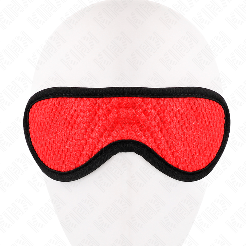 KINK - BANDAGE TEXTURÉ À ÉCAILLES AVEC BORD RECOUVERT ROUGE 20 x 7 CM - 7eme ciel