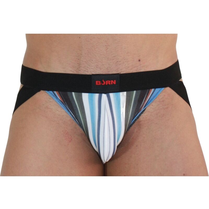 BURN - 009 JOCK MULTICOLORE / NOIR S - 7eme ciel