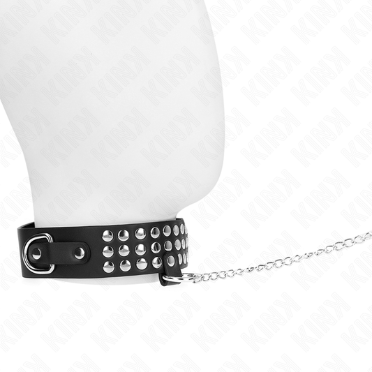 KINK - COLLIER AVEC BRACELET 65 CM AVEC BRILLANT RÉGLABLE 37-42 CM X 5,3 CM - 7eme ciel