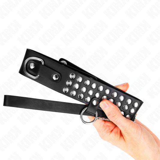 KINK - COLLIER AVEC BRACELET 65 CM AVEC BRILLANT RÉGLABLE 37-42 CM X 5,3 CM - 7eme ciel