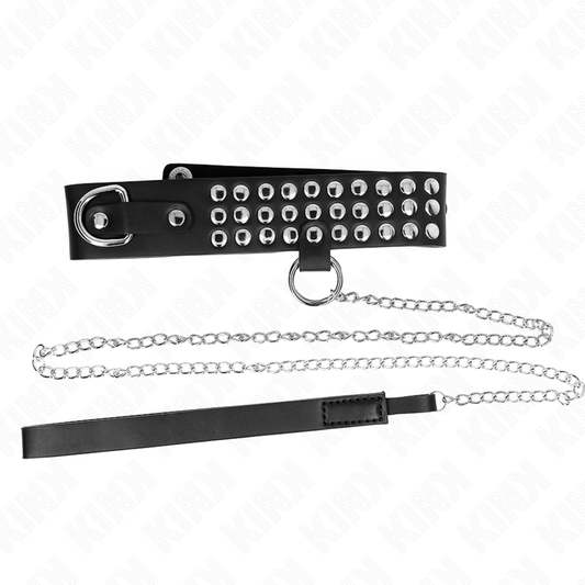 KINK - COLLIER AVEC BRACELET 65 CM AVEC BRILLANT RÉGLABLE 37-42 CM X 5,3 CM - 7eme ciel