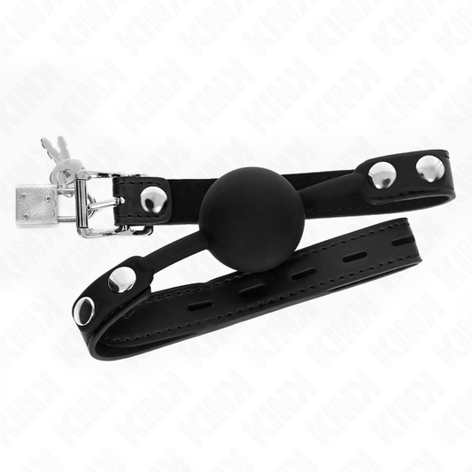 KINK - MODÈLE 1 BILLE EN SILICONE 4 CM BAG AVEC SERRURE 60 x 2 CM - 7eme ciel
