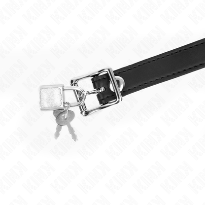 KINK - MODÈLE 1 BILLE EN SILICONE 4 CM BAG AVEC SERRURE 60 x 2 CM - 7eme ciel