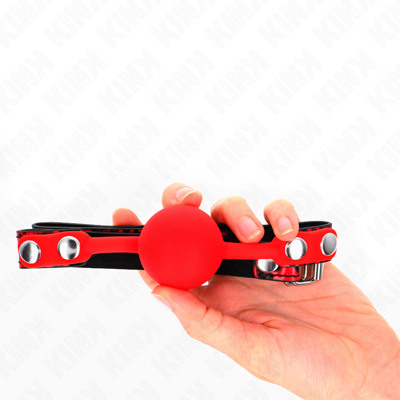 KINK - BOULE EN SILICONE 4 CM GAG MODÈLE 2 60 x 2 CM - 7eme ciel