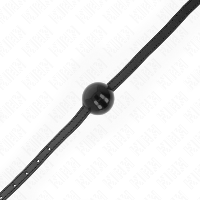 KINK - BALLE SOLIDE SIMPLE NOIRE 4 CM BAG 65 x 1,5 CM - 7eme ciel