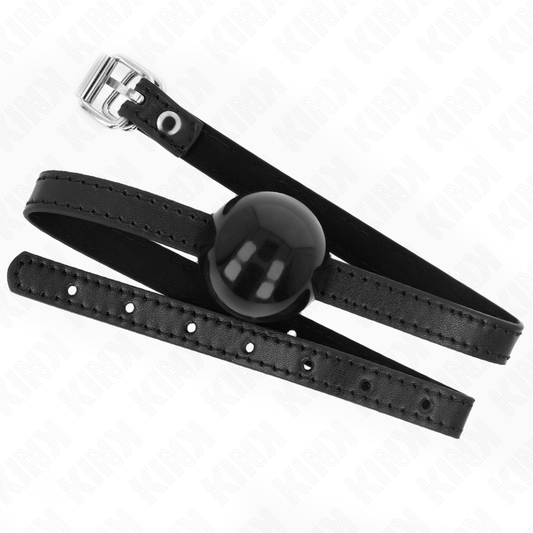 KINK - BALLE SOLIDE SIMPLE NOIRE 4 CM BAG 65 x 1,5 CM - 7eme ciel
