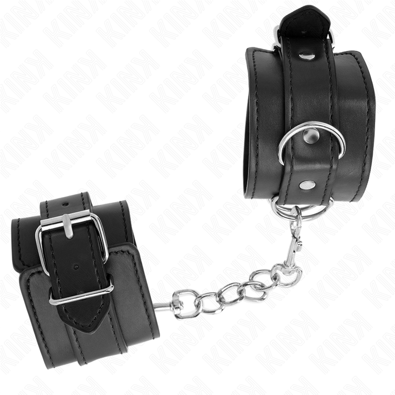 KINK - APPUI-POIGNET SIMPLE NOIR AJUSTABLE 20-23 CM X 5,5 CM - 7eme ciel