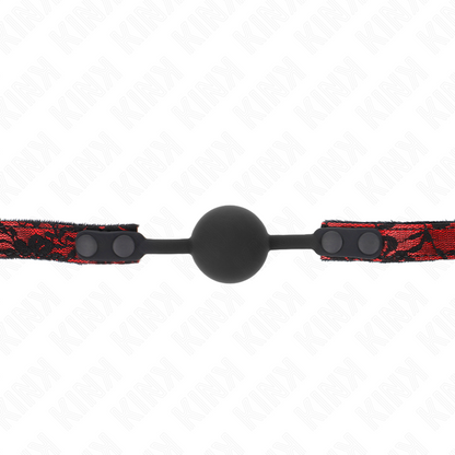 KINK - BOULE SILICONE SCANDALE 4 CM GAG MODÈLE 1 65 x 2 CM - 7eme ciel