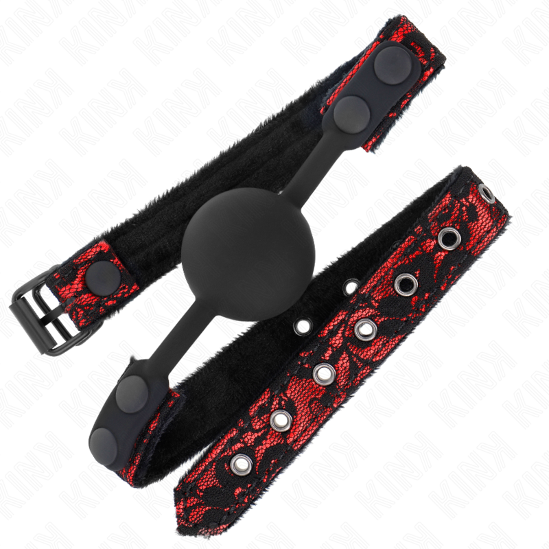 KINK - BOULE SILICONE SCANDALE 4 CM GAG MODÈLE 1 65 x 2 CM - 7eme ciel