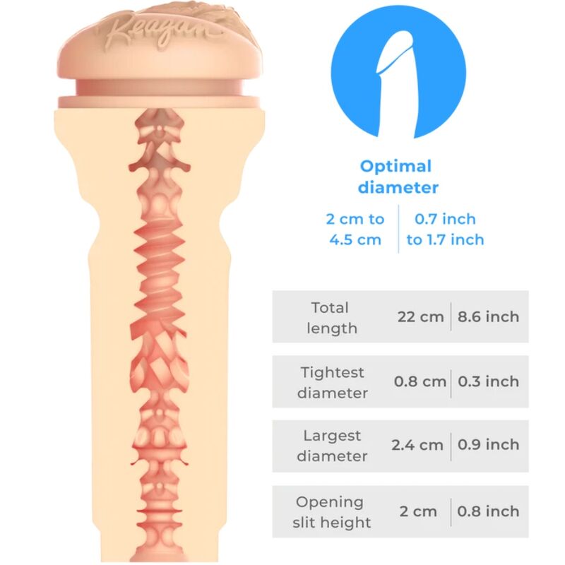KIIROO - SENTEZ REAGAN FOXX STROKER COLLECTION KIIROO STARS - 7eme ciel