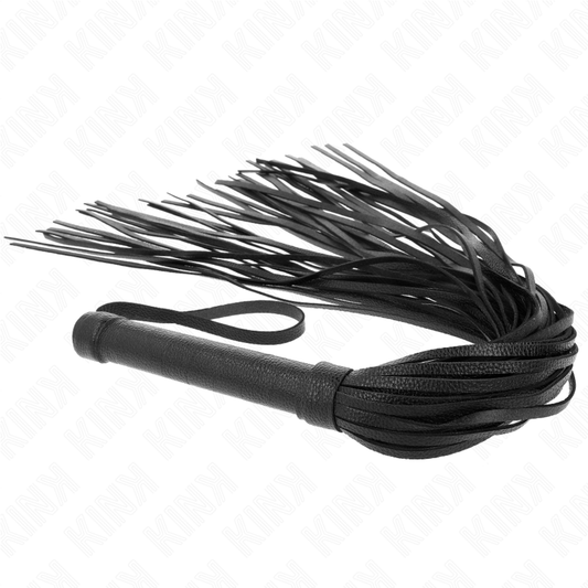 KINK - FOUET PVC SOUPLE NOIR 70 CM - 7eme ciel