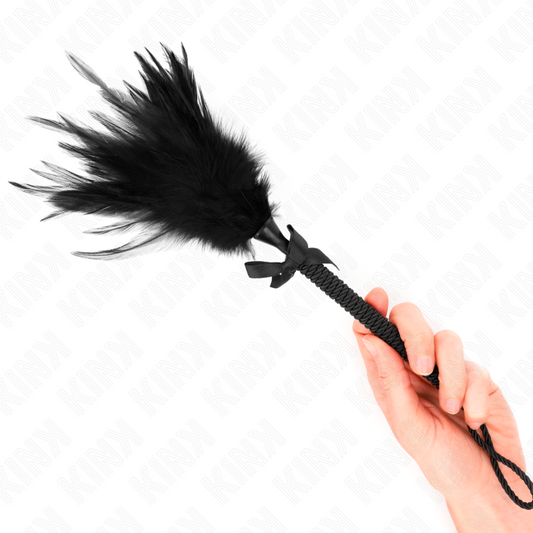 KINK - PLUMES DE CHATOUILLES DE POULET LUDIQUES 35 CM - 7eme ciel