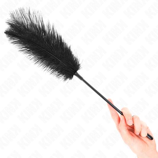 KINK - PLUMES D'AUTRUCHE POUR TICKLE 19 CM - 7eme ciel