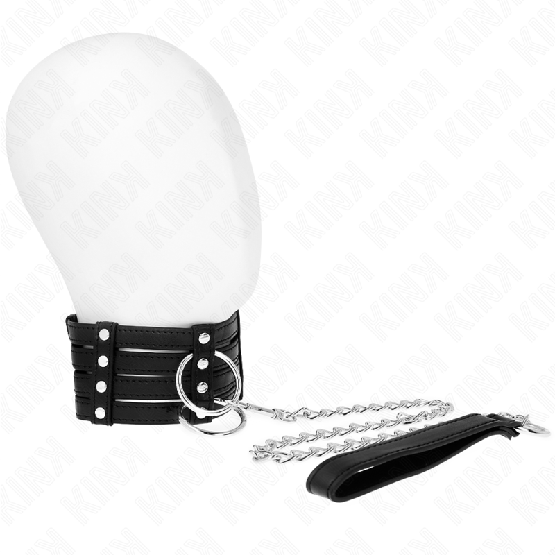 KINK - COLLIER AVEC CEINTURE 65 CM SUB STYLE AJUSTABLE 35-51 CM X 7 CM - 7eme ciel