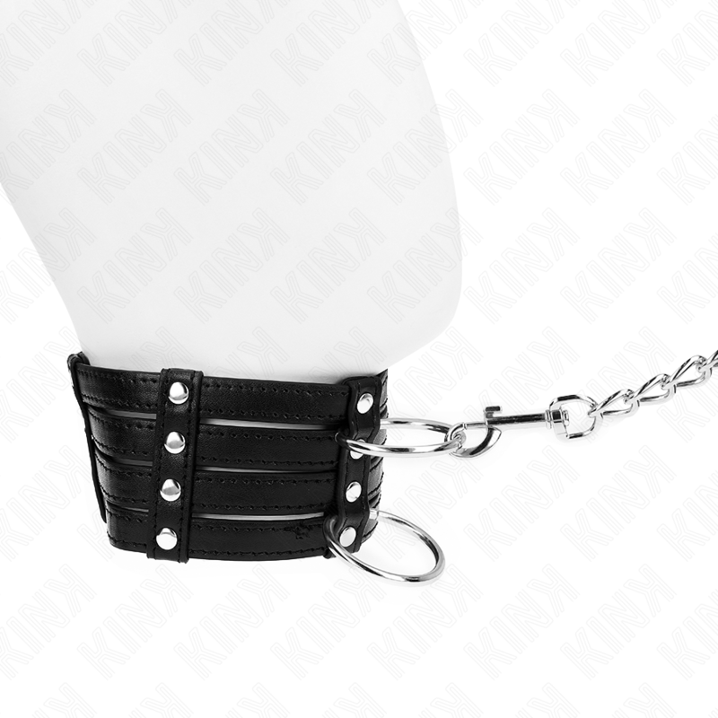 KINK - COLLIER AVEC CEINTURE 65 CM SUB STYLE AJUSTABLE 35-51 CM X 7 CM - 7eme ciel