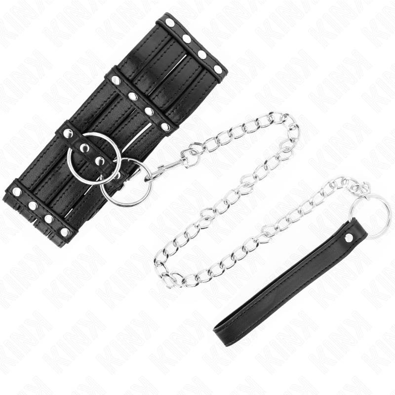 KINK - COLLIER AVEC CEINTURE 65 CM SUB STYLE AJUSTABLE 35-51 CM X 7 CM - 7eme ciel