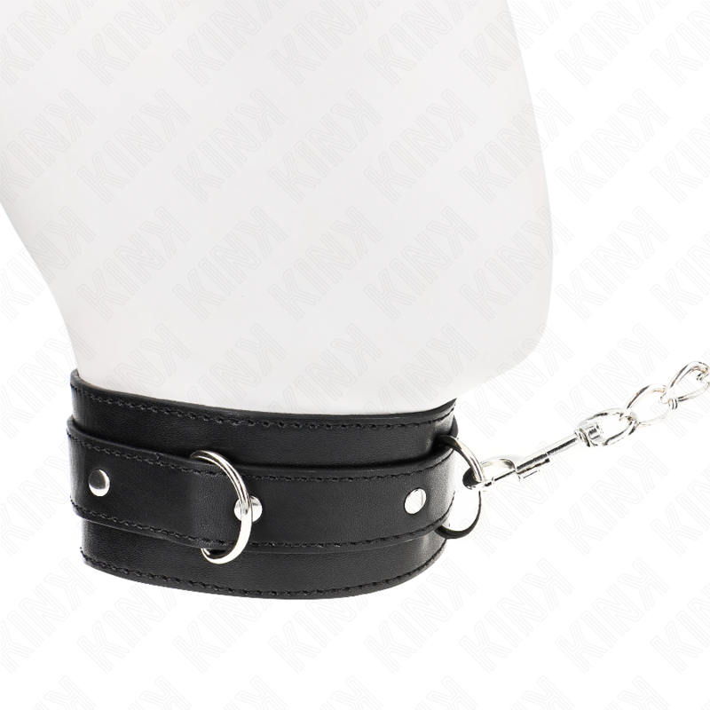 KINK - COLLIER AVEC CEINTURE 65 CM AVEC SANGLE NOIR 54 X 4,5 CM - 7eme ciel