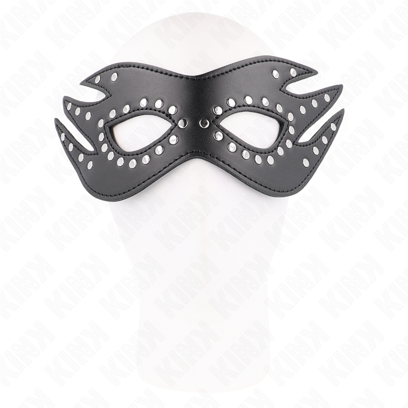 KINK - MASQUE EN CUIRETTE À RIVETS MODÈLE 3 26 x 9,5 CM - 7eme ciel