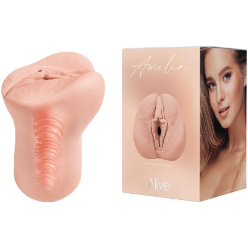 ALIVE - MASTURBADEUR MASCULIN FLEX VAGINAL TAILLE M - 7eme ciel