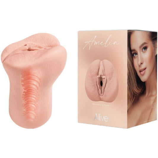 ALIVE - MASTURBADEUR MASCULIN FLEX VAGINAL TAILLE M - 7eme ciel
