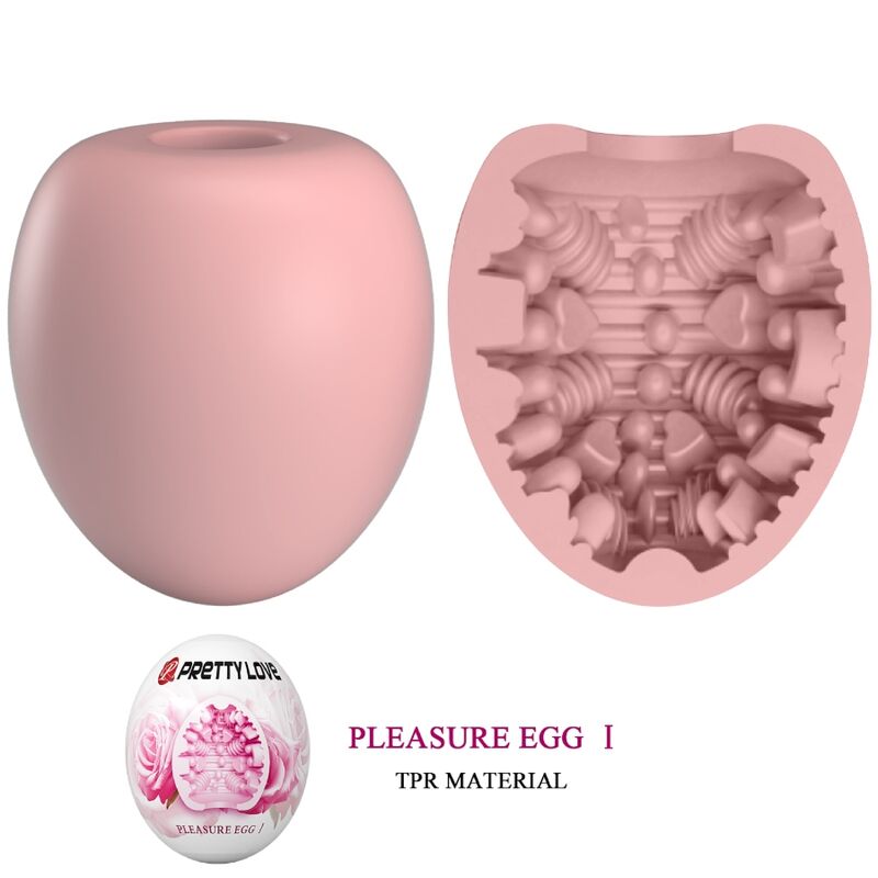 PRETTY LOVE - MASTURBATEUR POUR HOMME OEUF ROSE - 7eme ciel
