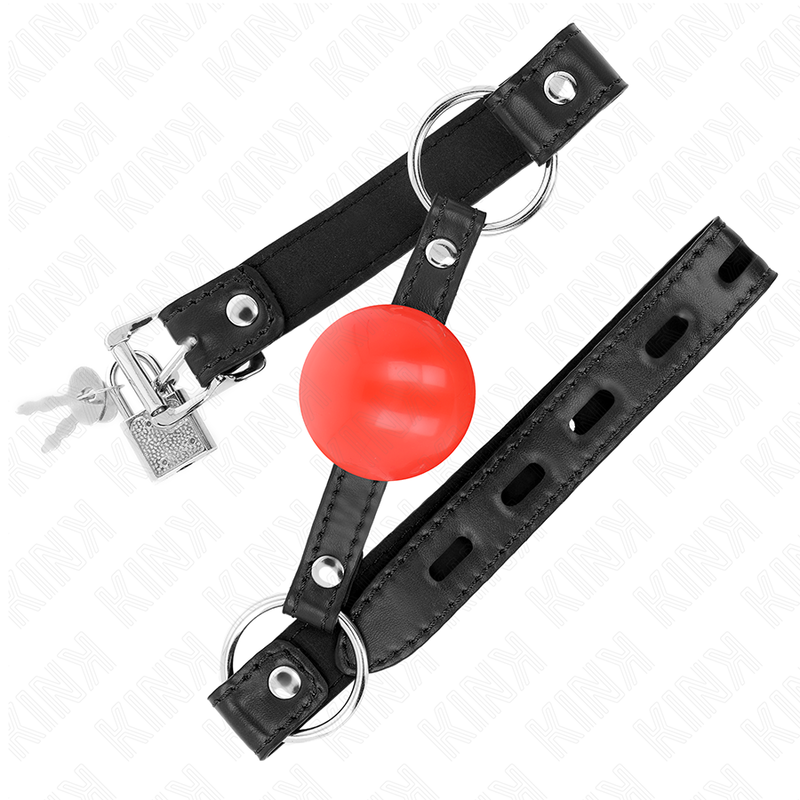 KINK - BALLE TPE ROUGE 4 CM BAG 60 x 2 CM - 7eme ciel