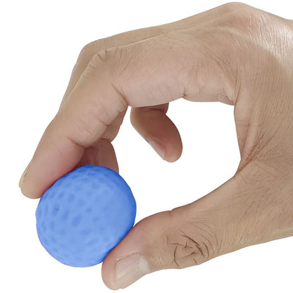 PRETTY LOVE - MASTURBATEUR POUR HOMME À DEUX BOULES ORANGE - 7eme ciel