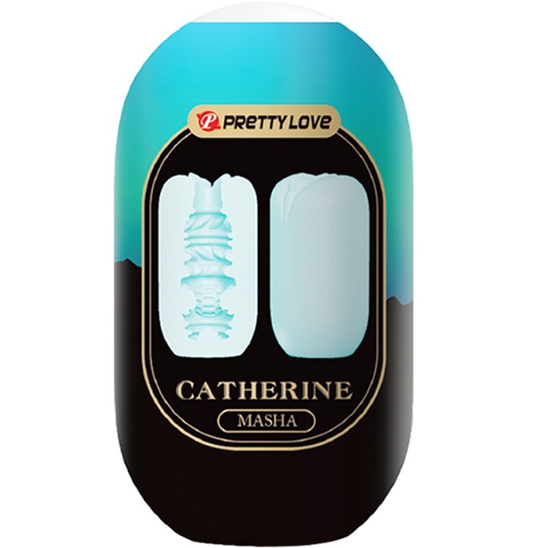 PRETTY LOVE - MASTURBATEUR POUR HOMME MASHA BLEU - 7eme ciel
