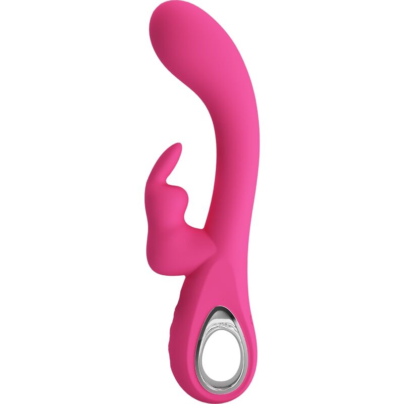 PRETTY LOVE - VIBRATEUR NOVAK RABBIT 12 VIBRATIONS ROSE - 7eme ciel