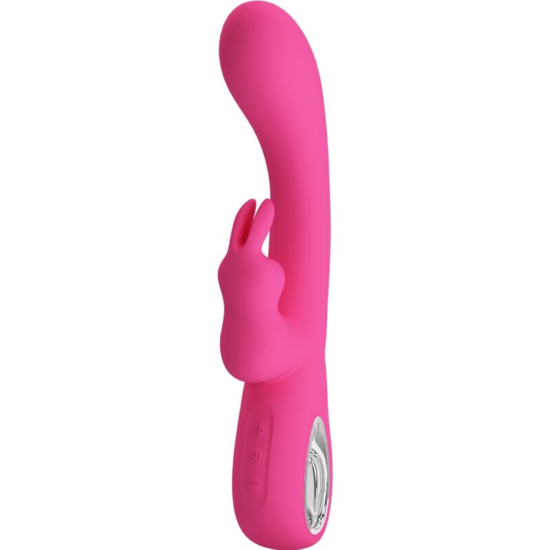 PRETTY LOVE - VIBRATEUR NOVAK RABBIT 12 VIBRATIONS ROSE - 7eme ciel