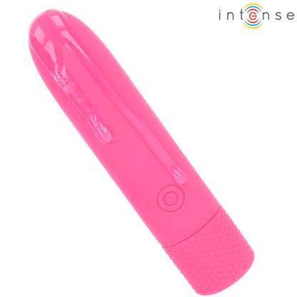 INTENSE - SYMONE BULLET VIBRANT RECHARGEABLE USB 8 VIBRATIONS ROSE 10 X 2,2 CM - 7eme ciel