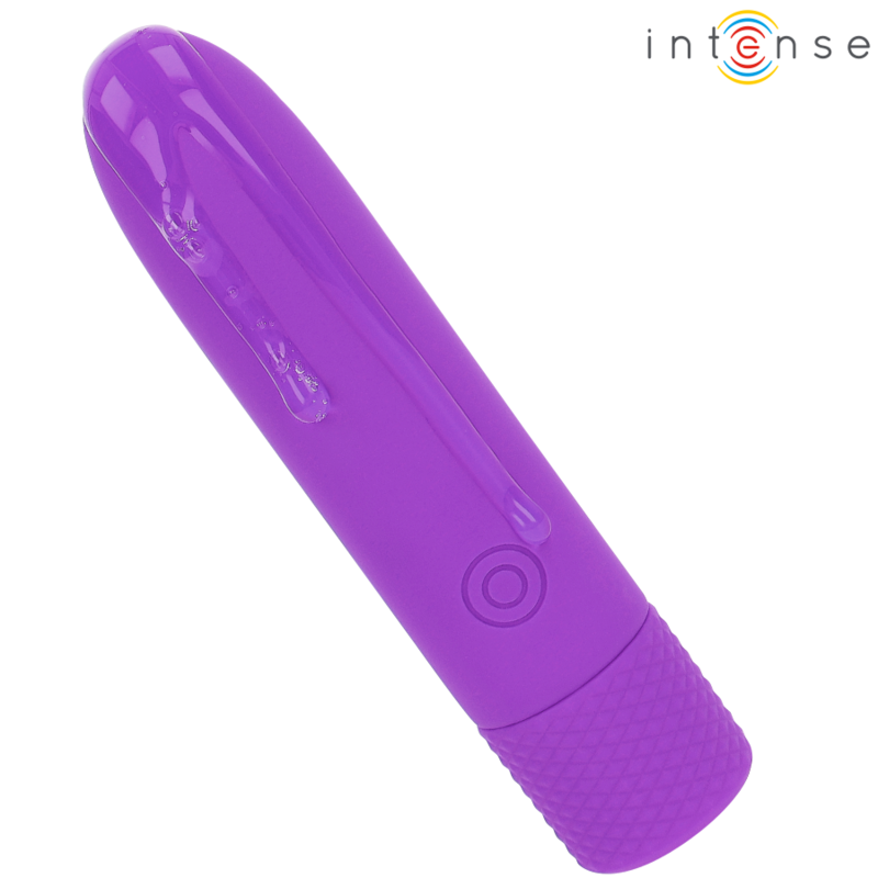 INTENSE - SYMONE BULLET VIBRANT RECHARGEABLE USB 8 VIBRATIONS VIOLET 10 X 2,2 CM - 7eme ciel