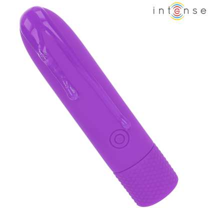 INTENSE - SYMONE BULLET VIBRANT RECHARGEABLE USB 8 VIBRATIONS VIOLET 10 X 2,2 CM - 7eme ciel