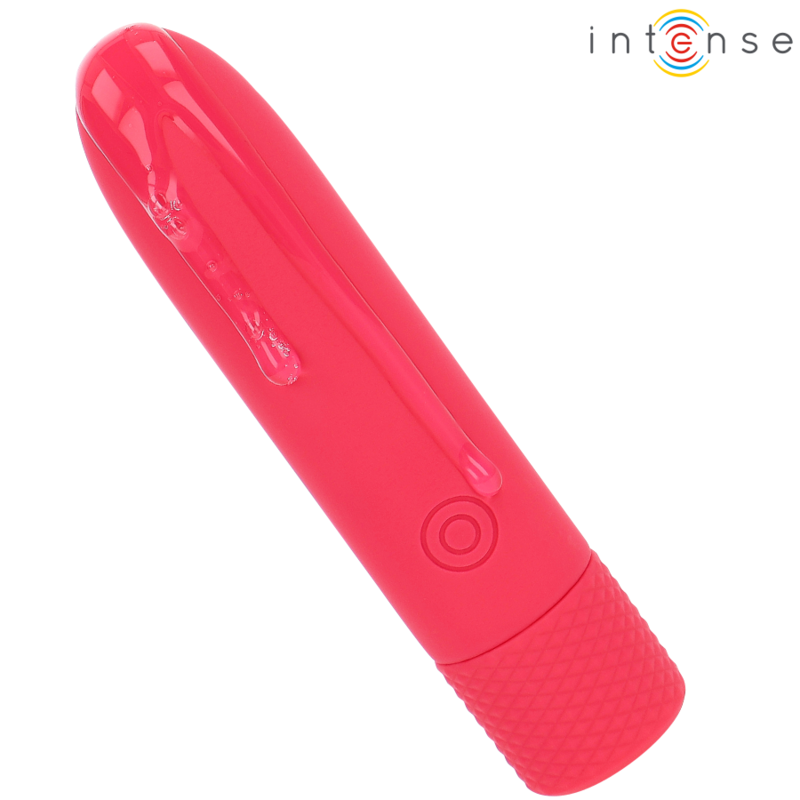 INTENSE - SYMONE BULLET VIBRANT RECHARGEABLE USB 8 VIBRATIONS ROUGE 10 X 2,2 CM - 7eme ciel
