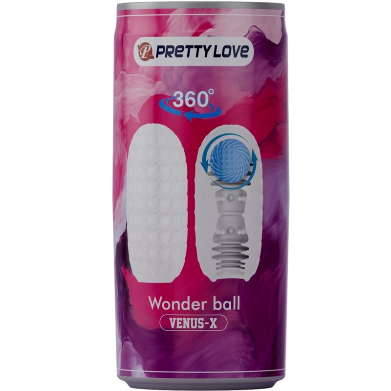 PRETTY LOVE - MASTURBATEUR HOMME VENUS X MODÈLE 3 BLANC - 7eme ciel